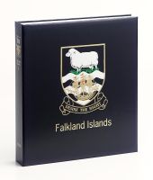 Luxe postzegelalbum Falkland Isl. I 1878-1995
