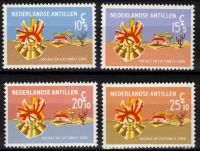 Frankeerzegels Ned.Antillen Nvph nrs.396-399 POSTFRIS