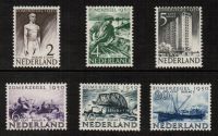 Frankeerzegels Nederland NVPH nrs. 550-555 postfris
