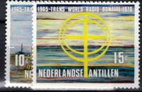 Frankeerzegels Ned.Antillen Nvph nrs. 421-422 POSTFRIS