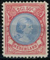 Frankeerzegel Nederland Nvph nr.47A POSTFRIS  Met certificaat H.Vleeming