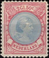Frankeerzegel Nederland NVPH nr. 47A ongebruikt met certificaat Vleeming