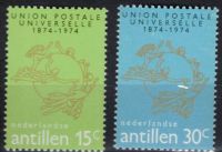 Frankeerzegels Ned.Antillen nrs.495-496 POSTFRIS