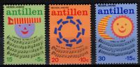 Frankeerzegels Ned.Antillen nrs.497-499 POSTFRIS