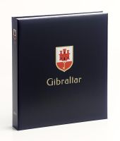 Luxe postzegelalbum Gibraltar I 1886-1989