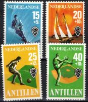 Frankeerzegels Ned.Antillen Nvph nrs.576-579 POSTFRIS