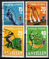 Frankeerzegels Ned.Antillen Nvph nrs.576-579 GEBRUIKT