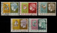 Frankeerzegels Nederland Nvph nrs.612-616 GEBRUIKT