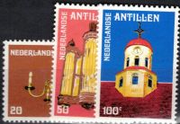 Frankeerzegels Ned.Antillen Nvph nrs.645-647 POSTFRIS