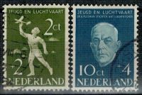 Frankeerzegel Nederland Nvph nr. 647-648 Gestempeld