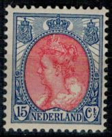 Frankeerzegel Nederland Nvph nr.65 Postfris