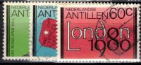 Frankeerzegels Ned.Antillen Nvph nrs.656-658 GEBRUIKT