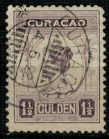 Frankeerzegels Curaçao Nvph nr.69 Gestempeld