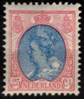 Frankeerzegel Nederland Nvph nr.71 Postfris