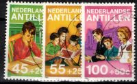 Frankeerzegel Ned.Antillen Nvph nrs.794-796 GEBRUIKT