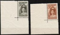 Frankeerzegels Ned.Suriname Nvph nrs.109-110 postfris