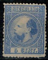 Frankeerzegel Nederland Nvph nr.7 ONGEBRUIKT ZONDER GOM
