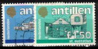 Frankeerzegels Ned.Antillen Nvph nrs.829-830 GEBRUIKT