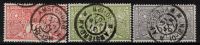 Frankeerzegels Nederland Nvph nrs. 84-86 WELWILLENDHEIDSTEMPEL: 31 januari 1907,10-12N