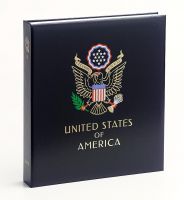 Luxe postzegelalbum USA IV 1981-1990