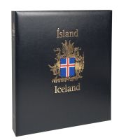 Luxe postzegelalbum IJsland I 1873-1989