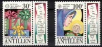 Frankeerzegels Ned.Antillen Nvph nrs.965-966 POSTFRIS