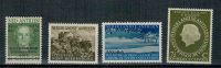 Frankeerzegels Ned.Antillen POSTFRIS Nvph nr.244-247 is jaargang 1953-1954