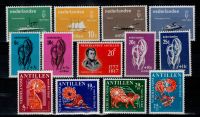 Frankeerzegels Ned.Antillen POSTFRIS Nvph Jaargang 1967