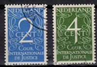 Dienstzegels Nederland NVPH nrs. D25-D26 gestempeld
