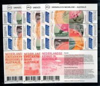 Grenzeloos Nederland - Australië 2016 Nvph nr:V3441-3446a-b-c Postfris