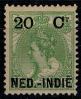 Frankeerzegel Ned.Indie Nvph nr.34 Ongebruikt