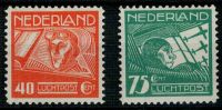 Luchtpostzegels Nederland Nvph nr.4-5 POSTFRIS