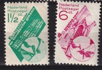 Frankeerzegel Nederland NVPH nrs. 238-239 ongebruikt