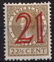 Frankeerzegel Nederland Nvph nr.224 ONGEBRUIKT