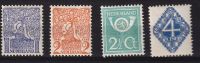 Frankeerzegels Nederland Nvph nrs. 110-113 ONGEBRUIKT