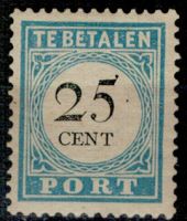 Portzegel Nederland Nvph nr.P11 DIII. ONGEBRUIKT Befund H.Vleeming