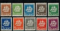 Frankeerzegels Ned.Suriname NVPH nrs. 157-166 postfris