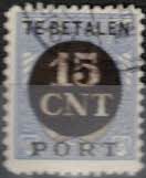 Postpakket-verrekenzegel Nederland Nvph nr.PV2B  GEBRUIKT