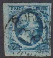 Frankeerzegel Nederland NVPH 1 gestempeld Elburg-C