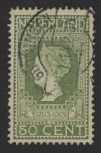 Frankeerzegel Nederland NVPH nr. 97B gestempeld