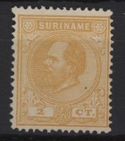Frankeerzegels Ned.Suriname NVPH nr. 2E ongebruikt