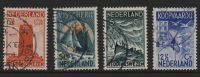 Frankeerzegels Nederland NVPH nrs. 257-260 gestempeld