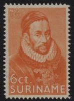 Frankeerzegel Ned.Suriname NVPH nr. 150 postfris 