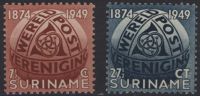 Frankeerzegels Ned.Suriname NVPH nrs. 278-279 postfris