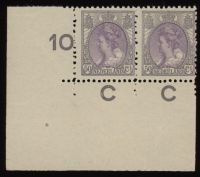 Frankeerzegel Nederland NVPH nr. 75A paar postfris