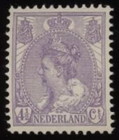 Frankeerzegel Nederland NVPH nr. 59D postfris