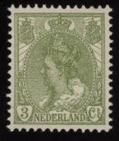 Frankeerzegel Nederland NVPH nr. 57D postfris