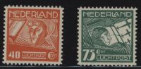 Luchtpostzegels Nederland NVPH nrs. LP4-LP5 postfris