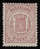 Frankeerzegel Nederland NVPH nr. 16B ongebruikt met certificaat Vleeming
