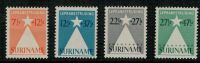 Frankeerzegels/luchtpostzegels Ned.Suriname Nvph nrs.247-248 met LP29-30